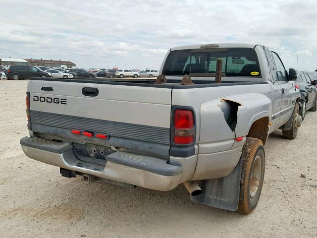 1B7MC33731J233322 - 2001 DODGE RAM 3500 SILVER photo 4