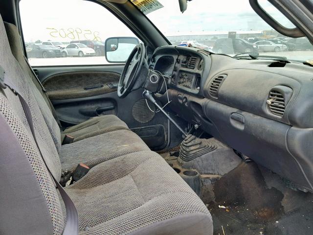 1B7MC33731J233322 - 2001 DODGE RAM 3500 SILVER photo 5