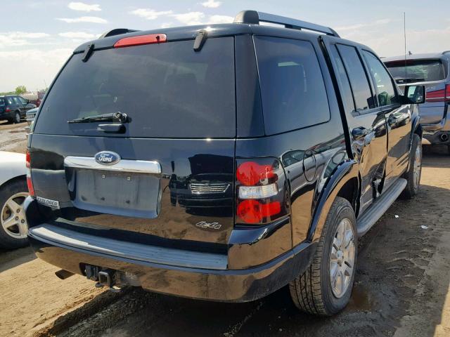 1FMEU7F86AUA92754 - 2010 FORD EXPLORER L BLACK photo 4