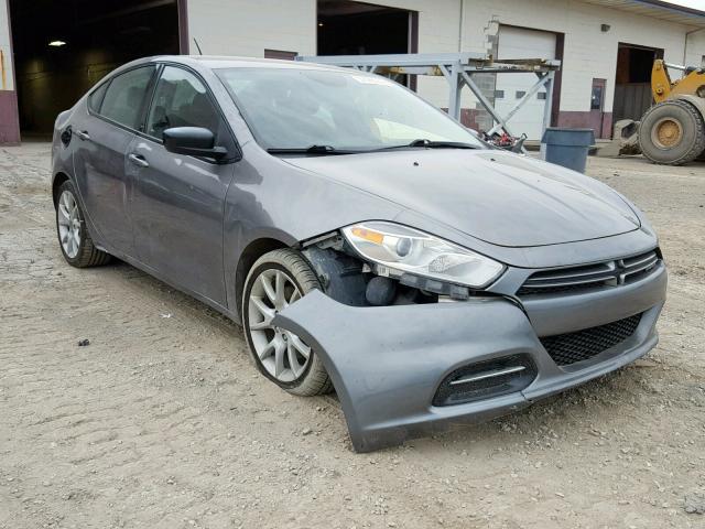 1C3CDFBA9DD103592 - 2013 DODGE DART SXT GRAY photo 1