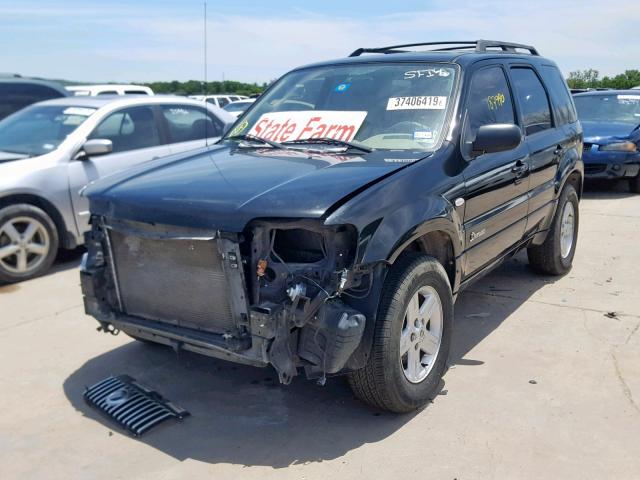 4M2CU98H96KJ16031 - 2006 MERCURY MARINER HE BLACK photo 2