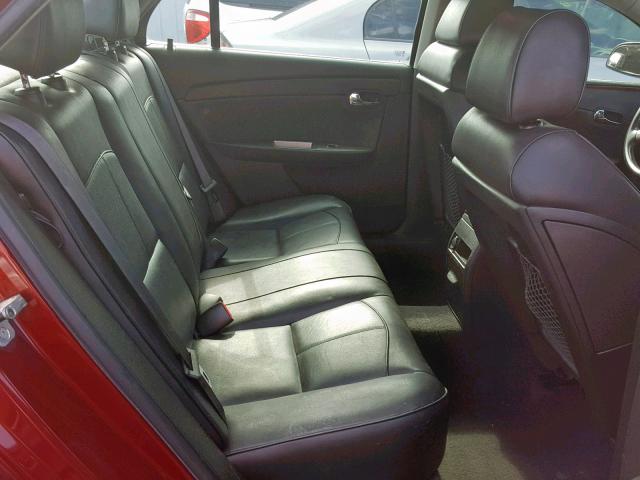 1G1ZK57B39F252205 - 2009 CHEVROLET MALIBU LTZ მუქწითელი ფოტო 6