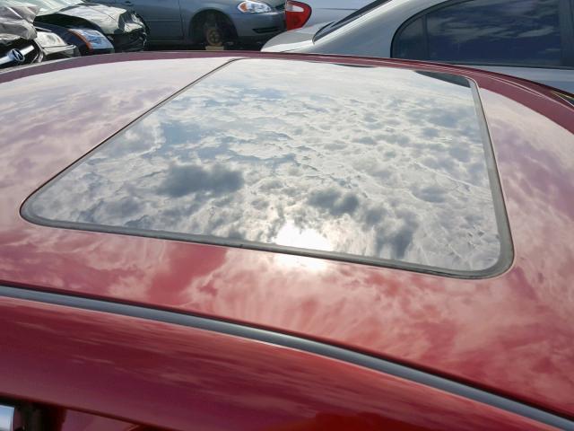 1G1ZK57B39F252205 - 2009 CHEVROLET MALIBU LTZ მუქწითელი ფოტო 9