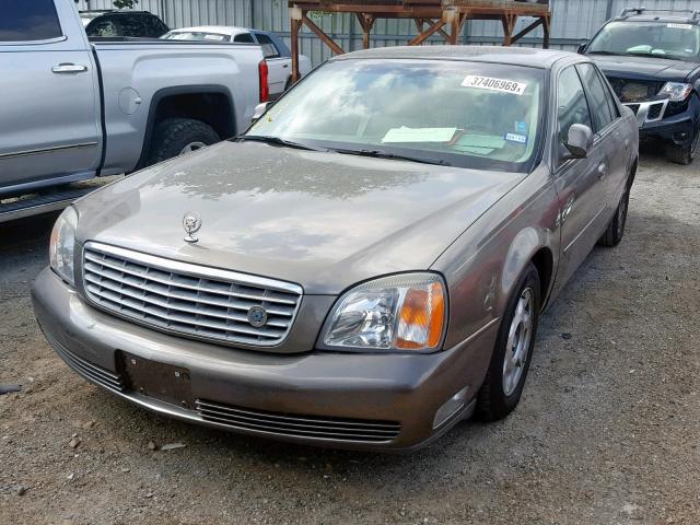 1G6KD54Y8YU258316 - 2000 CADILLAC DEVILLE CHARCOAL photo 2