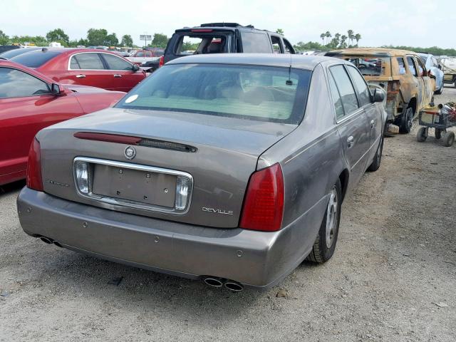 1G6KD54Y8YU258316 - 2000 CADILLAC DEVILLE CHARCOAL photo 4