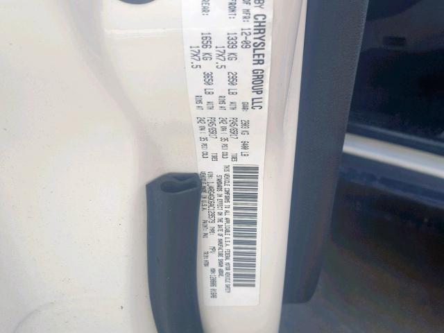 1J4RG4GK6AC129579 - 2010 JEEP COMMANDER 白色 照片 10