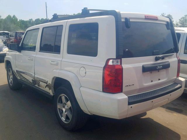 1J4RG4GK6AC129579 - 2010 JEEP COMMANDER 白色 照片 3