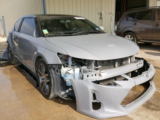 JTKJF5C70E3080438 - 2014 TOYOTA SCION TC GRAY photo 1