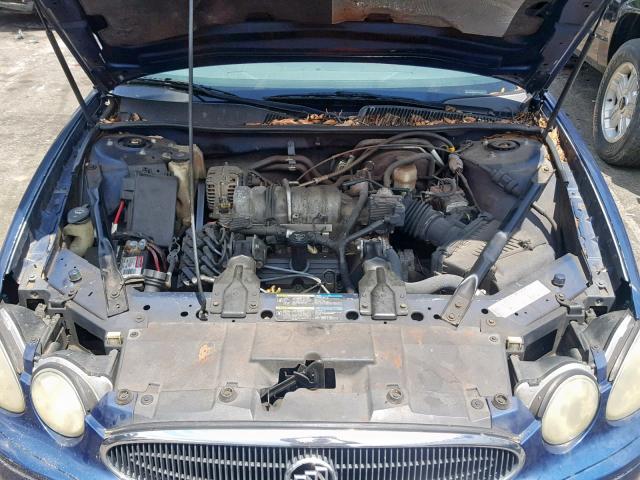 2G4WC582761111240 - 2006 BUICK LACROSSE C BLUE photo 7