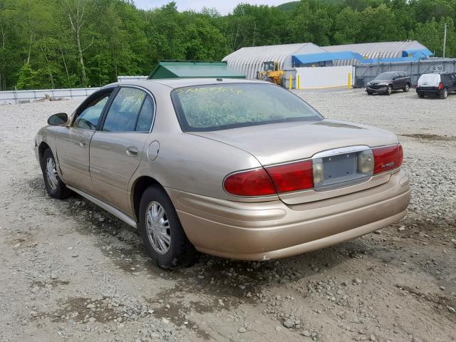 1G4HP52K65U276074 - 2005 BUICK LESABRE CU TAN photo 3