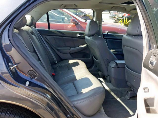 1HGCM56766A106329 - 2006 HONDA ACCORD EX GRAY photo 6