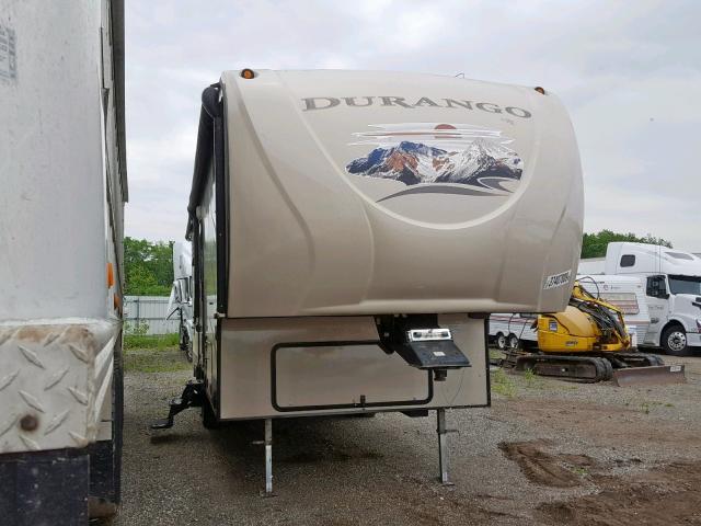 4EZFD2828E6065911 - 2014 DURA 5TH WHEEL BEIGE photo 1