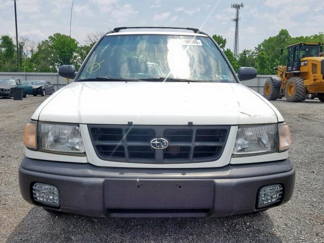 JF1SF6350XH741283 - 1999 SUBARU FORESTER L WHITE photo 9