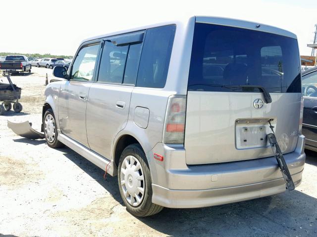 JTLKT334664109164 - 2006 TOYOTA SCION XB 银色 照片 3
