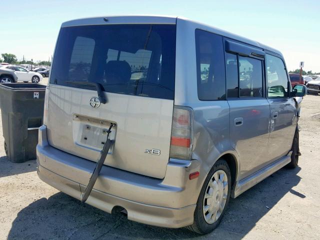 JTLKT334664109164 - 2006 TOYOTA SCION XB 银色 照片 4