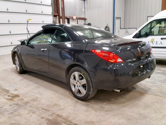 1G2ZH361494123862 - 2009 PONTIAC G6 GT BLACK photo 3