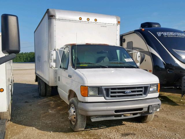 1FDXE45S76DA03797 - 2006 FORD E450 WHITE photo 1