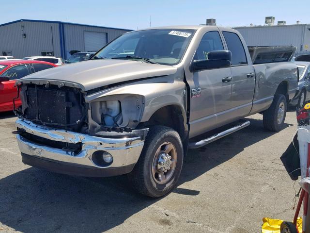 3D7KS28A68G159033 - 2008 DODGE RAM 2500 S GOLD photo 2