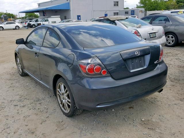 JTKDE167080268029 - 2008 TOYOTA SCION TC ნაცრისფერი ფოტო 3