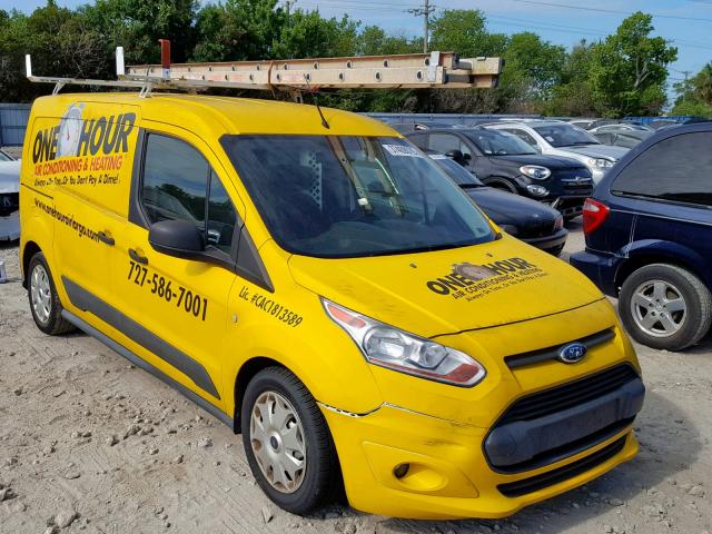 NM0LS7FX5E1141164 - 2014 FORD TRANSIT CO YELLOW photo 1