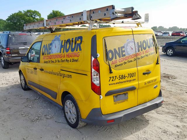 NM0LS7FX5E1141164 - 2014 FORD TRANSIT CO YELLOW photo 3