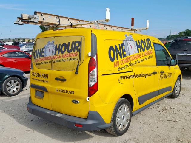 NM0LS7FX5E1141164 - 2014 FORD TRANSIT CO YELLOW photo 4