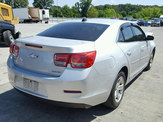 1G11A5SA2DF314393 - 2013 CHEVROLET MALIBU LS ვერცხლისფერი ფოტო 4
