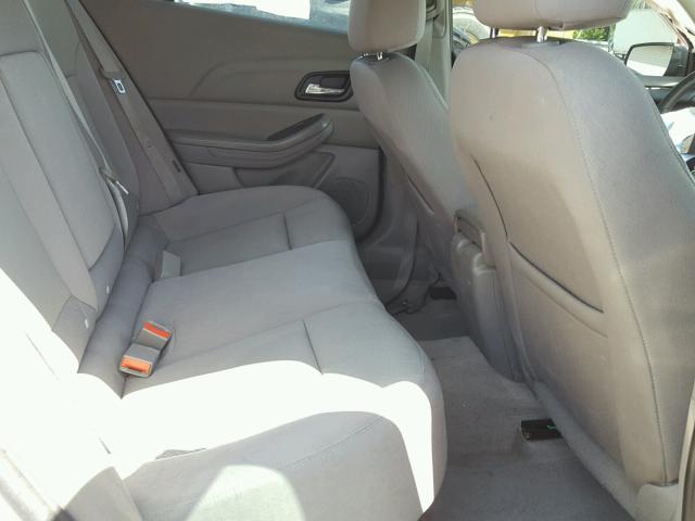 1G11A5SA2DF314393 - 2013 CHEVROLET MALIBU LS ვერცხლისფერი ფოტო 6