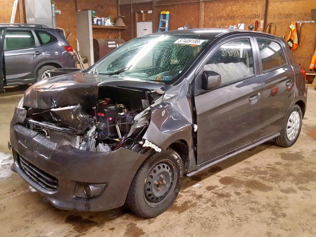 ML32A3HJ2FH003645 - 2015 MITSUBISHI MIRAGE DE CHARCOAL photo 2