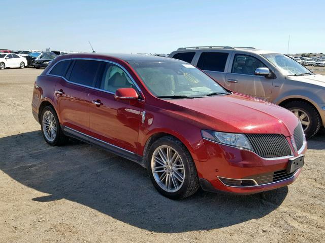 2LMHJ5AT7EBL54870 - 2014 LINCOLN MKT RED photo 1