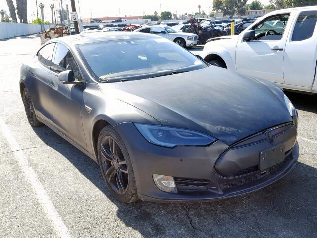 5YJSA1S10EFP50024 - 2014 TESLA MODEL S BLACK photo 1