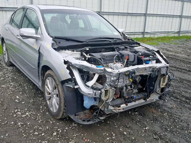 1HGCR2F74DA212971 - 2013 HONDA ACCORD EX SILVER photo 1