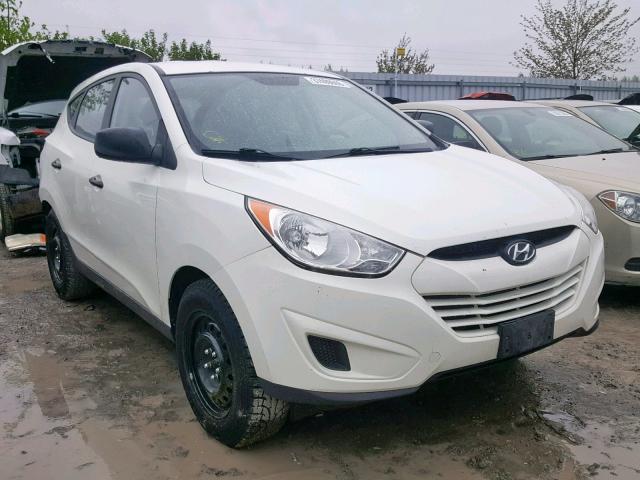 KM8JT3AC3BU194973 - 2011 HYUNDAI TUCSON GL WHITE photo 1