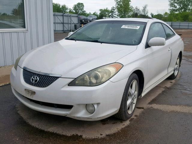 4T1CA38P96U080618 - 2006 TOYOTA CAMRY SOLA WHITE photo 2