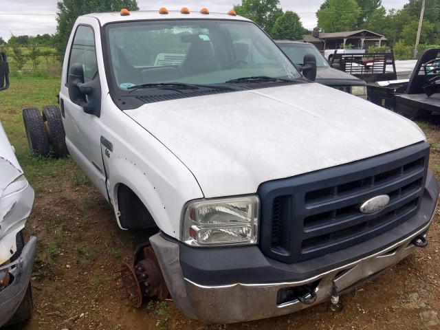 1FDXF46P47EA38641 - 2007 FORD F450 SUPER WHITE photo 1