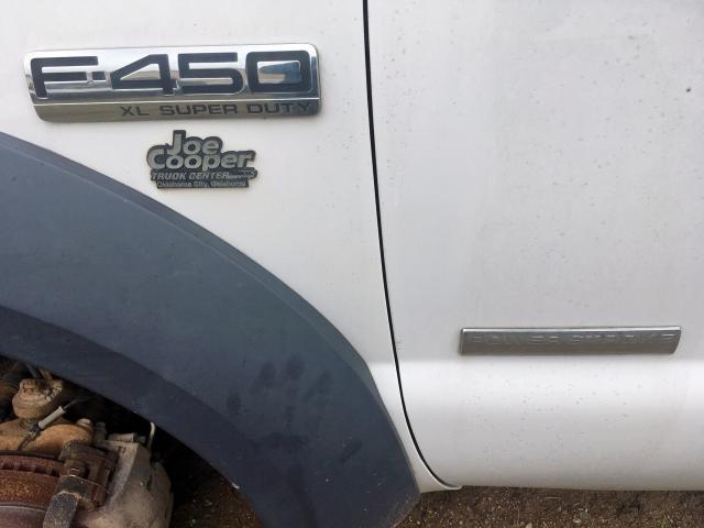 1FDXF46P47EA38641 - 2007 FORD F450 SUPER WHITE photo 9