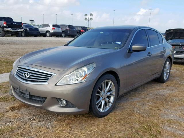 JN1CV6AP3BM509012 - 2011 INFINITI G37 BASE GRAY photo 2