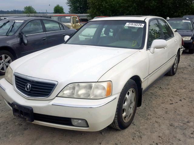 JH4KA9656XC007345 - 1999 ACURA 3.5RL WHITE photo 2