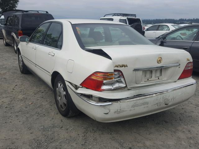 JH4KA9656XC007345 - 1999 ACURA 3.5RL WHITE photo 3