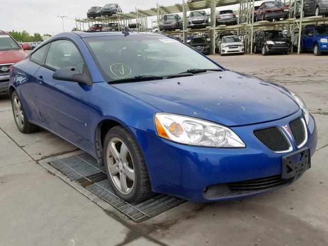 1G2ZH178364278821 - 2006 PONTIAC G6 GT BLUE photo 1