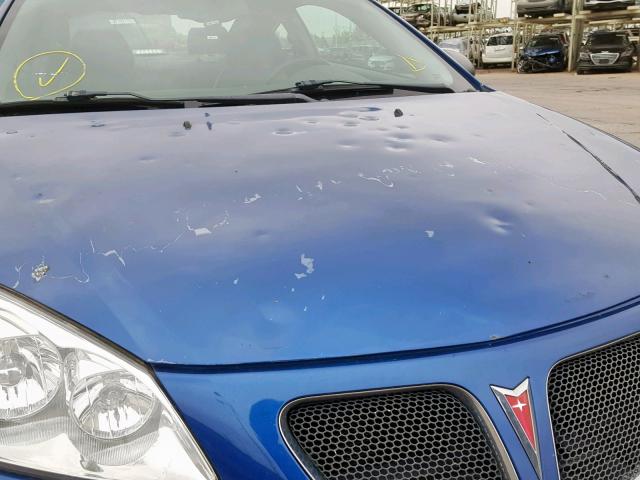 1G2ZH178364278821 - 2006 PONTIAC G6 GT BLUE photo 9