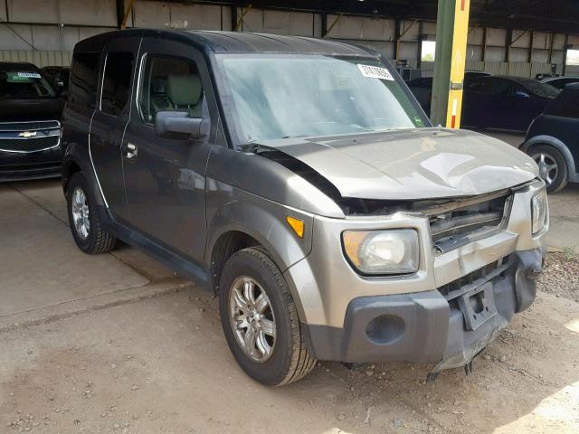 5J6YH18767L008321 - 2007 HONDA ELEMENT EX GRAY photo 1