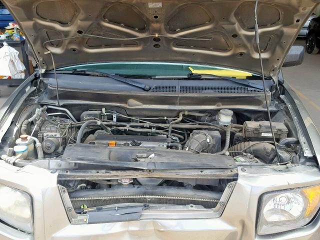 5J6YH18767L008321 - 2007 HONDA ELEMENT EX GRAY photo 7