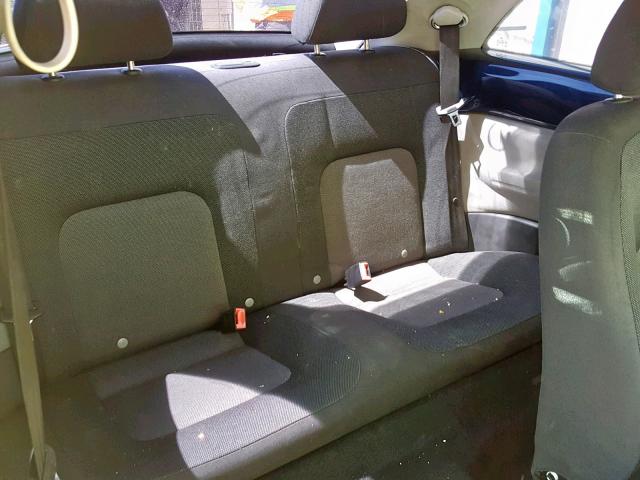 3VWBK21CX3M436313 - 2003 VOLKSWAGEN NEW BEETLE ლურჯი ფოტო 6