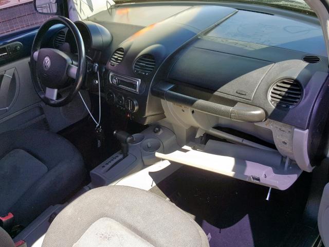 3VWBK21CX3M436313 - 2003 VOLKSWAGEN NEW BEETLE ლურჯი ფოტო 9