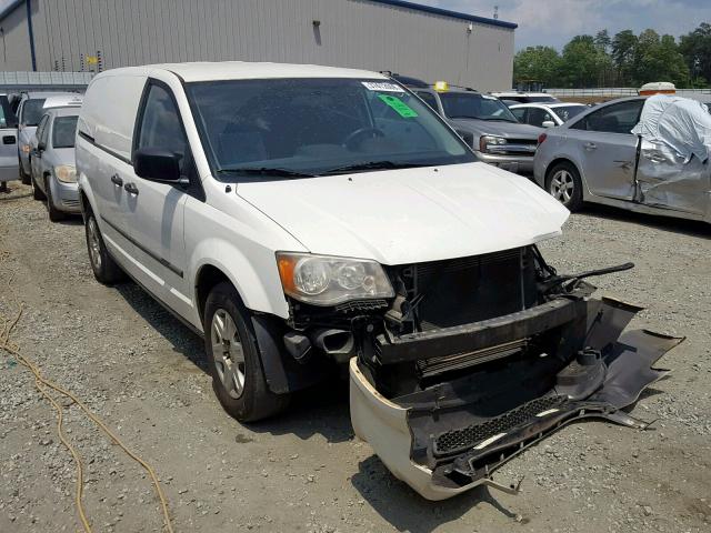 2C4JDGAG4CR217414 - 2012 DODGE RAM VAN WHITE photo 1