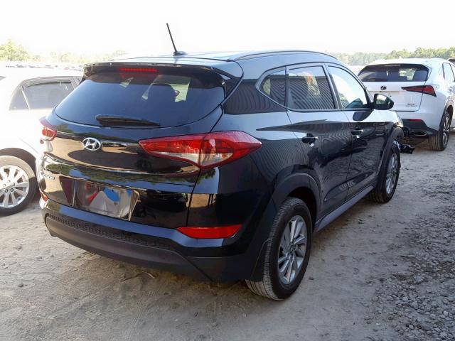 KM8J33A40HU540172 - 2017 HYUNDAI TUCSON LIM BLACK photo 4