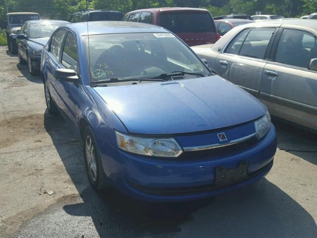 1G8AZ52F54Z185232 - 2004 SATURN ION LEVEL BLUE photo 1