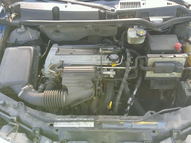 1G8AZ52F54Z185232 - 2004 SATURN ION LEVEL BLUE photo 7