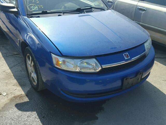 1G8AZ52F54Z185232 - 2004 SATURN ION LEVEL BLUE photo 9